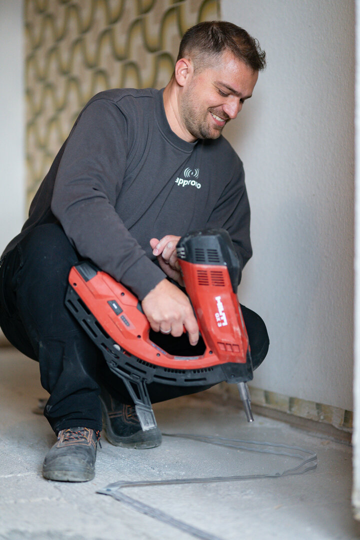 Approno Partner bei der Installation